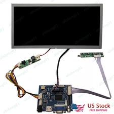 Original 12.3'' LQ123K1LG03 1280X480 LCD with HDMI VGA 2AV LVDS Controller Board