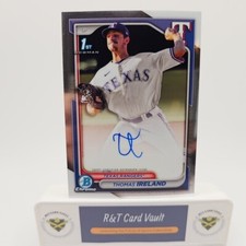 Thomas Ireland 2024 Bowman 1st Refractor Auto Rangers