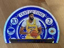 2020-21 Crown Royale Test of Time Blue Anthony Davis #2 Los Angeles Lakers /75