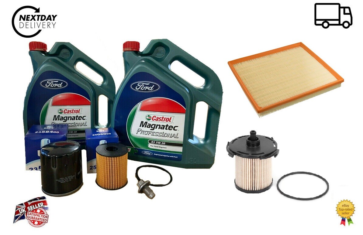Transit Custom 2016 2.2 TDCI Oil Air Fuel Service Kit ** GENUINE FORD