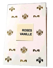 Mancera Roses Vanille Eau De Parfum Travel Spray Vial 2 ml / 0.07 oz Lot of '3'