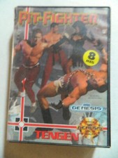 Pit-Fighter 1990 Sega Genesis Original Case ONLY NO GAME Atari Tengen Empty