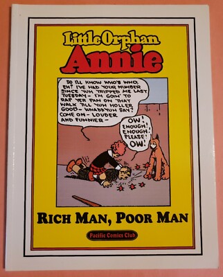 Little Orphan Annie Rich Man Poor Man Vf Nm 03 Pacific Comics Club Rare Ebay