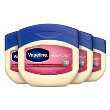 Vaseline Petroleum Jelly Baby 13 Ounce Pack of 4 Diaper Rash Skin Protectant