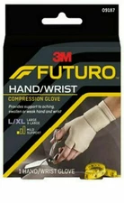 3M Futuro Compression Glove Support for Aching, Weak Hands & Wrists Large/XL