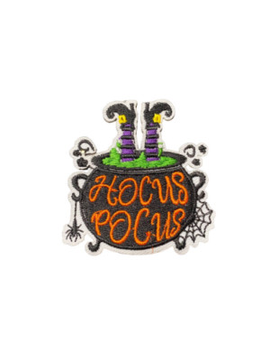 Witch Potion Hocus Pocus Scary Halloween Horror Patch, Iron On/Sew On