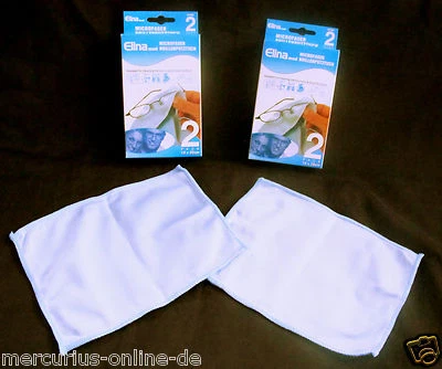 JEAN PRODUCTS Brillenputztuch Microfaser für Brillen Bildschirme Helmvisier Kameraobjektive CD