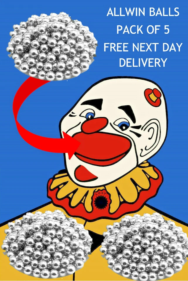 BRYANS ALLWIN OLIVER WHALES - BALL BEARINGS - PACK OF 5 - FREE NEXT DAY POST