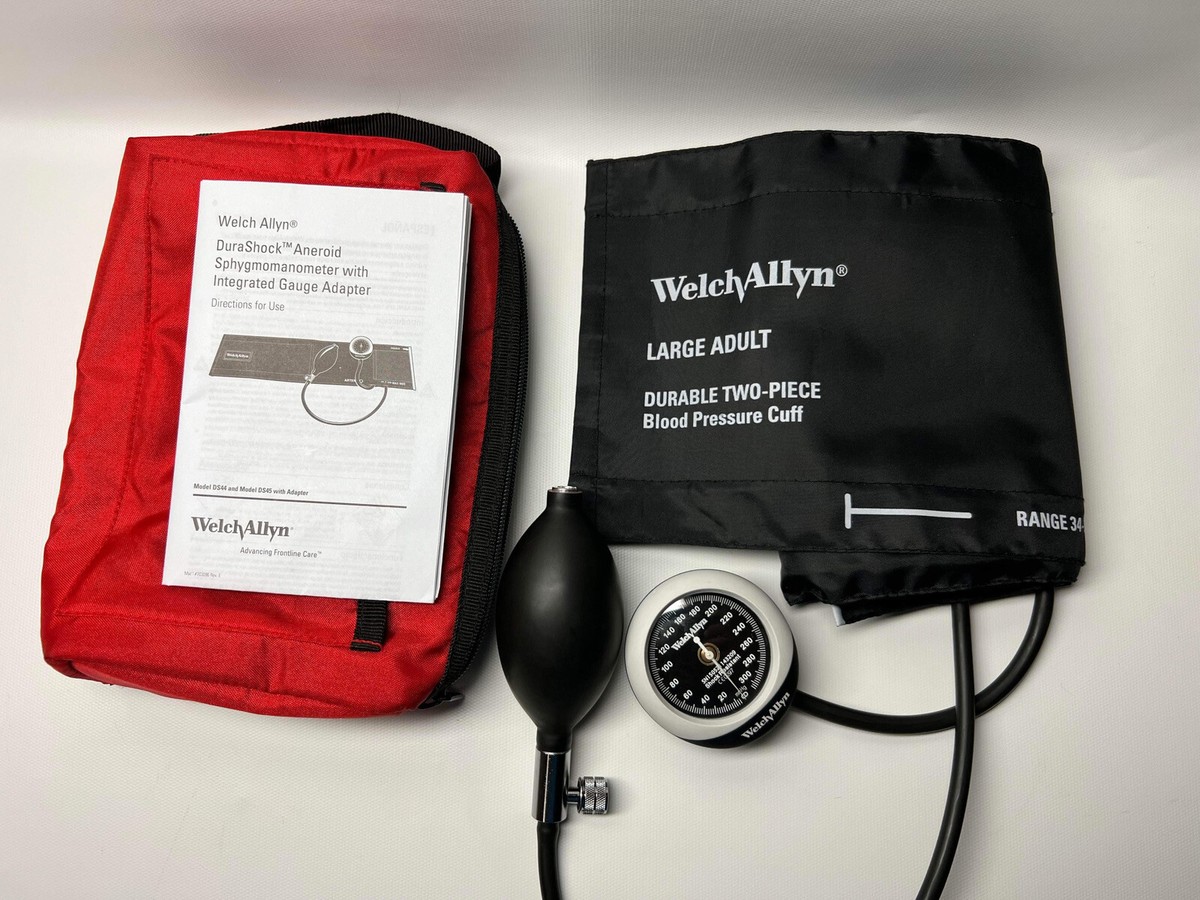 Welch Allyn DuraShock Aneroid Sphygmomanometer Thigh 2-Piece