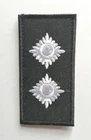 POLICE BATH STARS, PIPS INSPECTOR EMBROIDERED RANK PATCH TAG