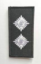 POLICE BATH STARS, PIPS INSPECTOR EMBROIDERED RANK PATCH TAG 