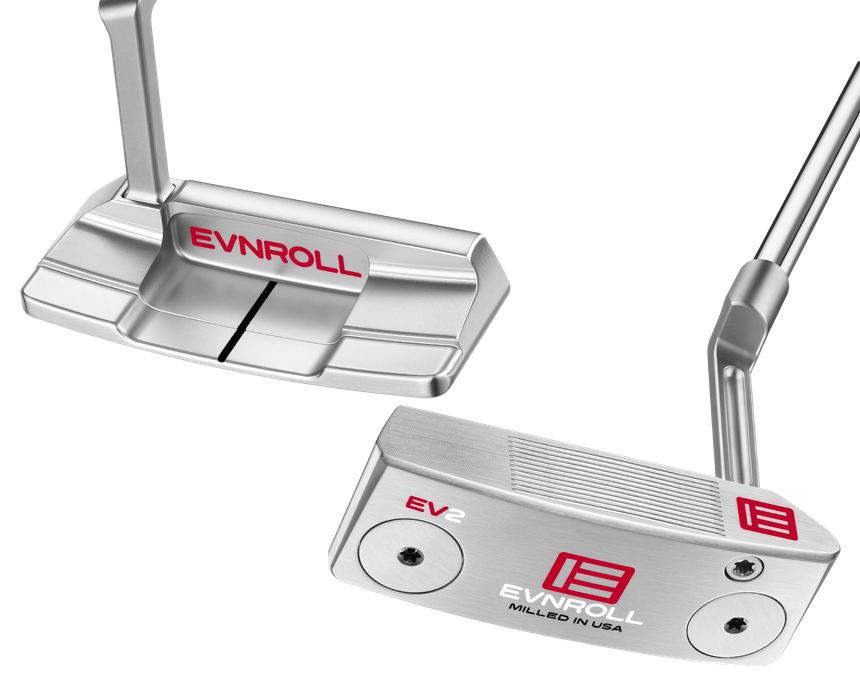 EVNROLL EV2 Silver Long Slant Hosel MidBlade Putter Choose Lengthlie
