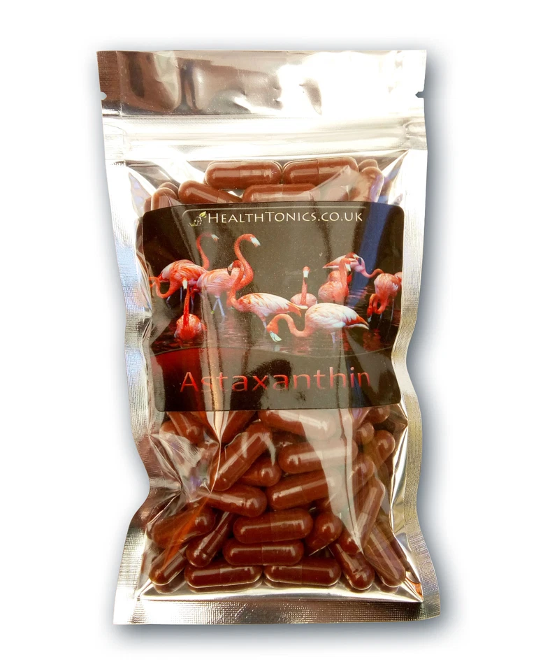 HEALTHTONICS Astaxanthin Extract ( 8mg ), Super Antioxidant, Vegetarian Capsules