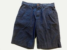 TOMMY HILFIGER DARK BLUE REG FIT DRESS CASUAL WALKING SHORTS MENS SZ 30 (C4016)