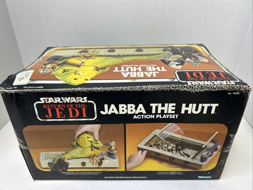 SIGILLATO Vintage 1983 Kenner Star Wars JABBA THE HUTT Action Playset Nuovo con scatola NUOVO Z5 - Foto 6 di 7
