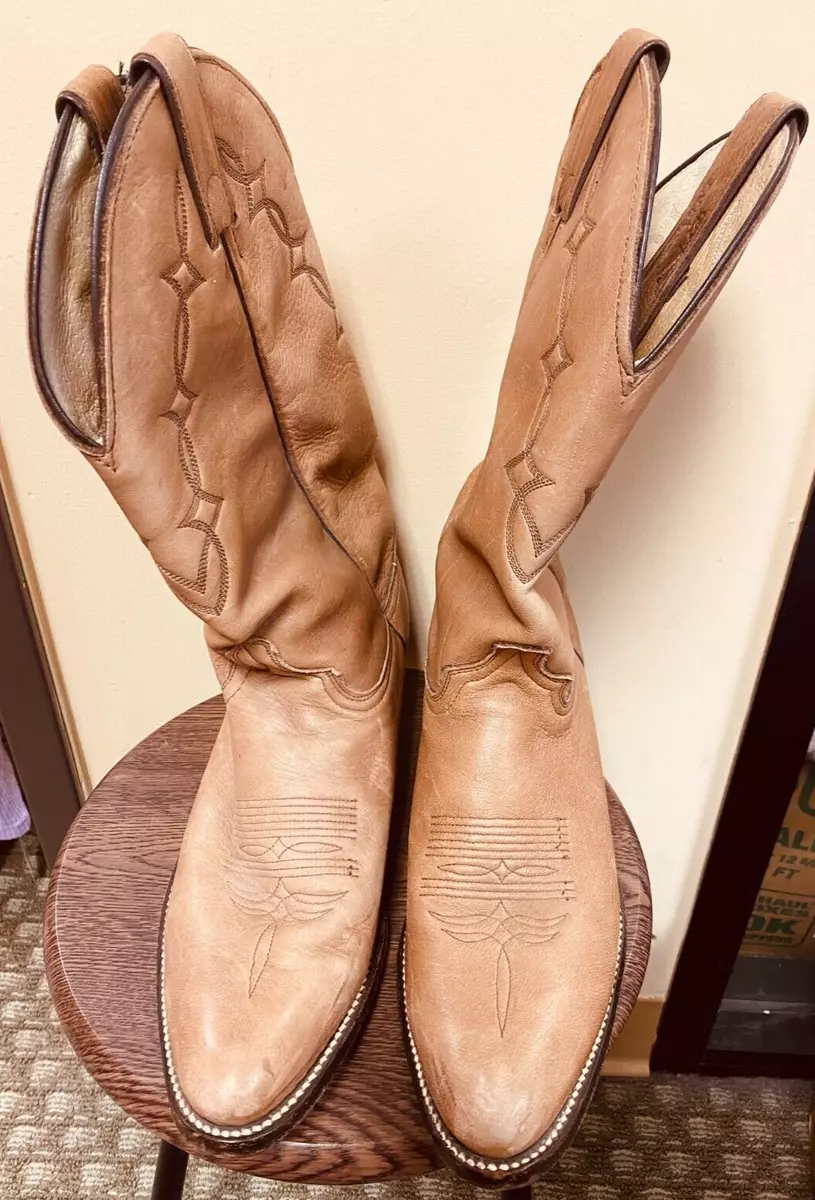 3 inch top heel cowgirl boots