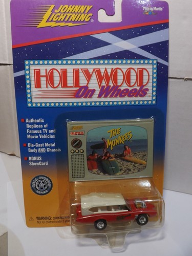 Johnny Lightning Hollywood On Wheels The Monkees "The Monkees" Logo On the Door