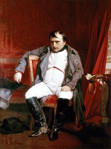 Napoleon-Bonaparte-Abdicated-In-Fontainebleau-by-Paul-Delaroche-Oil-Painting