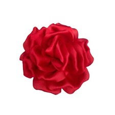 Dainty Peony Rose Flower Brooches Lapel Pins Delicate Elegant Fabric Flowers ...