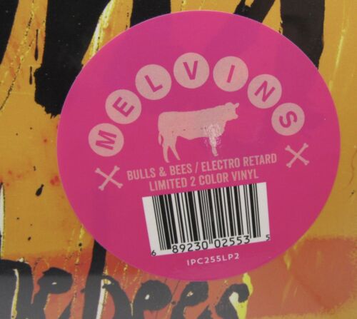 SEALED Melvins The bulls & the bees/Electro limited 2 color vinyl lp IPC255LP2 - Picture 2 of 5