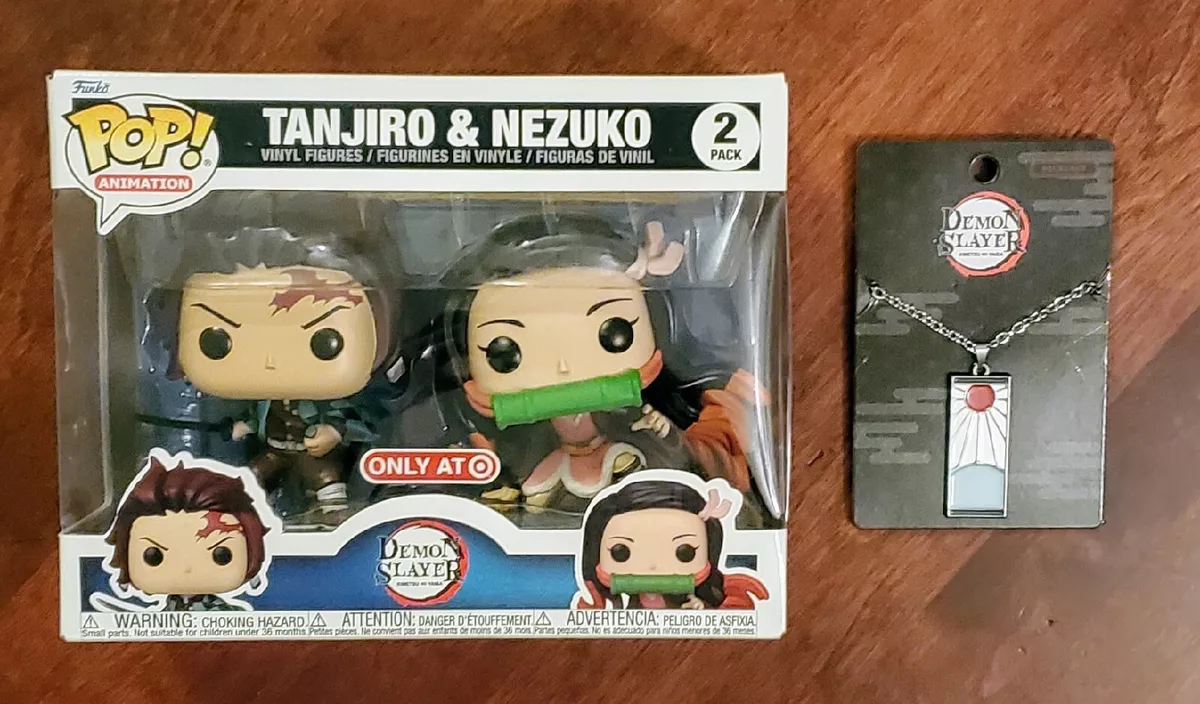 Funko Pop (EXCLUSIVO) Demon Slayer - Tanjiro & Nezuko