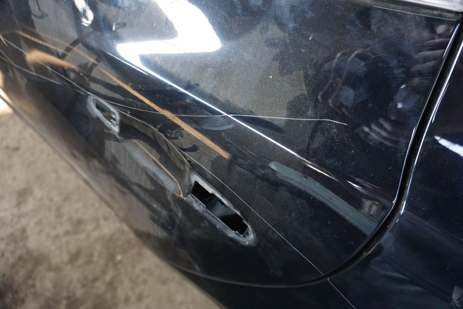 Rear Left Driver Door Shell Black 673008062 Maserati Ghibli M157 2014-17+ *Note