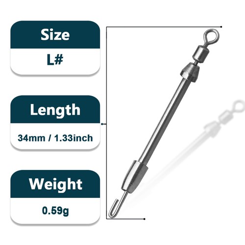 9KM Cross Lock Snap Swivel Fishing Clip Stainless Steel Saltwater Duo-Lock Clip - Picture 9 of 9
