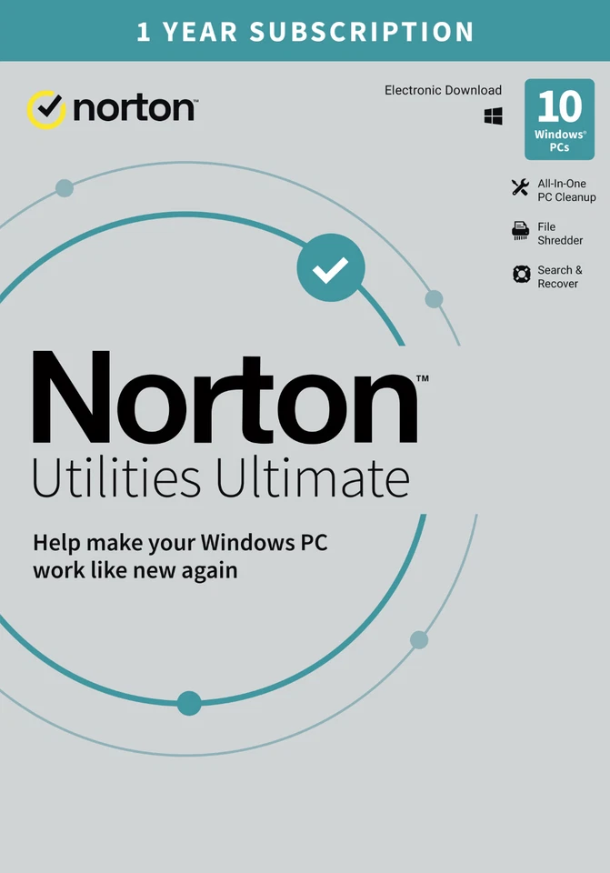 Norton Utilities Ultimate 2025 10 Devices 12 Months 5 Minute EMAIL UK EU - Image 3 of 4
