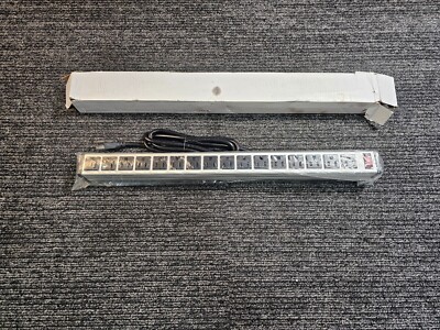 Industrial Strength Mountable Power Strip with 16 Outlets & Overload Protection
