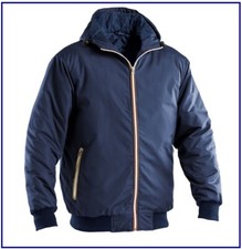 Giubbotto Giubotto Giubbino Invernale Uomo da Lavoro Imbottito con Cappuccio XL