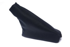 E Brake Boot Leather Synthetic For Land Rover Lr2 08-12 Black