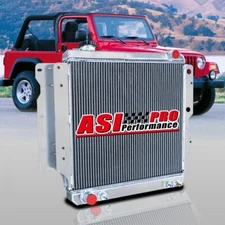 3 Row Aluminum Radiator For 1987~2006,2004 Jeep Wrangler TJ,YJ 2.4,2.5/4.0/4.2L