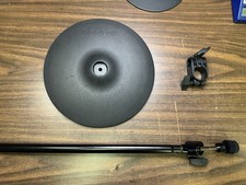 Roland CY-12C-T Dual Trigger Thin Crash Cymbal Trigger Pad w/Cymbal Arm C5P9373