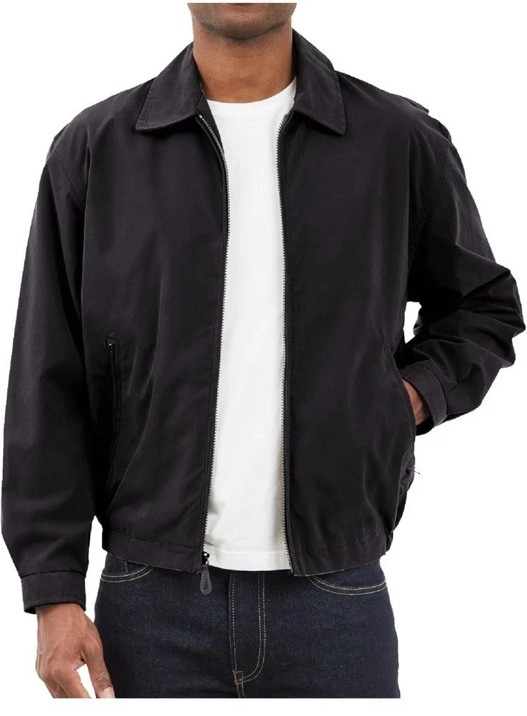LONDON FOG Collection Auburn Golf Jacket Zip Front Men's Size Medium Black New
Opens in a new window