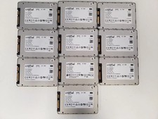 [ BULK LOT OF 10 ] SSD 275GB Various SSDs Samsung SanDisk Crucial Intel