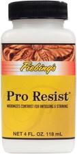 Fiebings Pro Resist Top Finish Sealer Contrast Leather Craft Antique & Staining