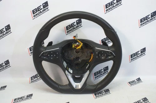 Opel Insignia B leather steering wheel multifunction steering wheel paddle shifters LHZ 39161790