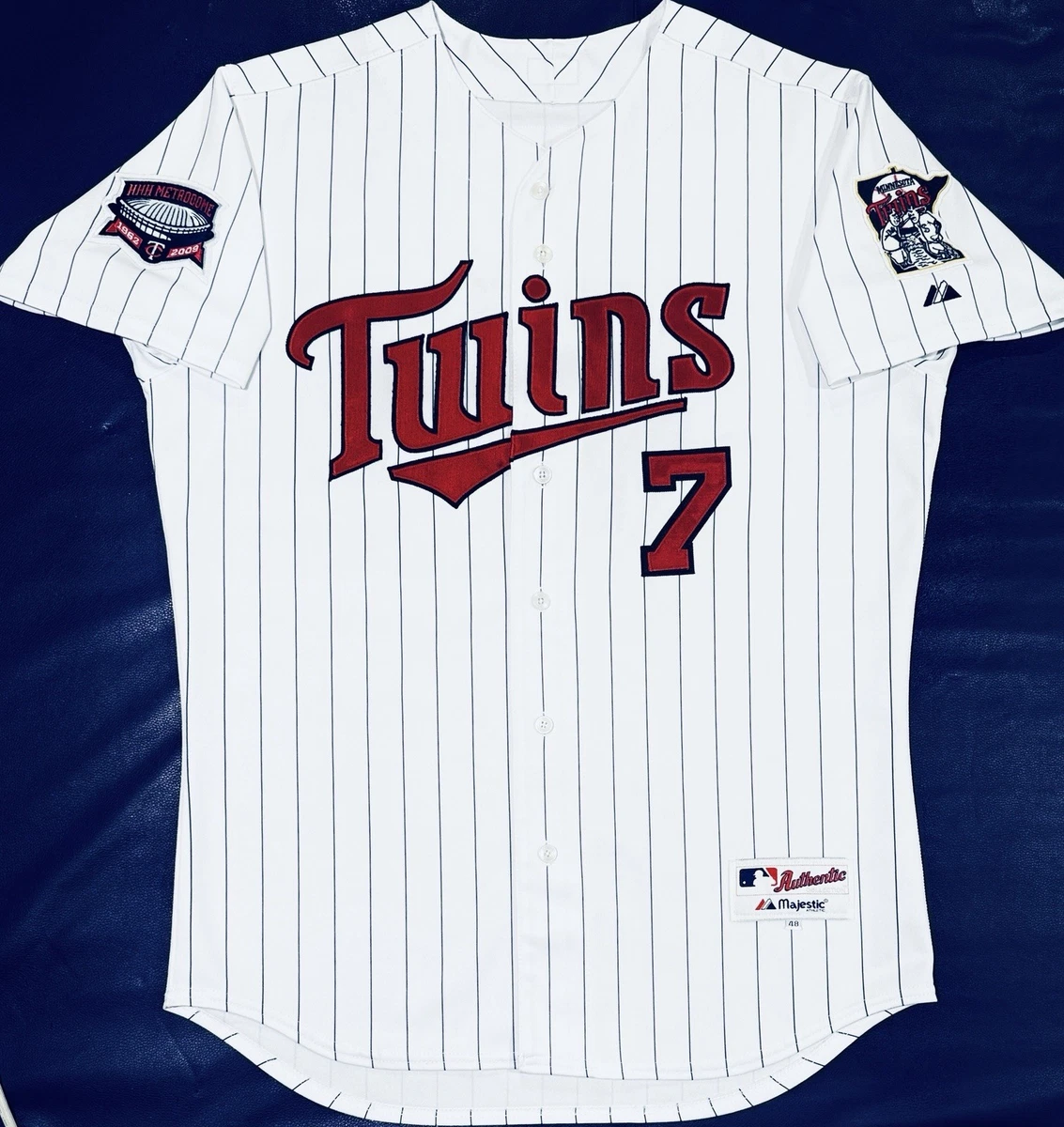 Majestic Joe Mauer MLB Jerseys for sale | eBay