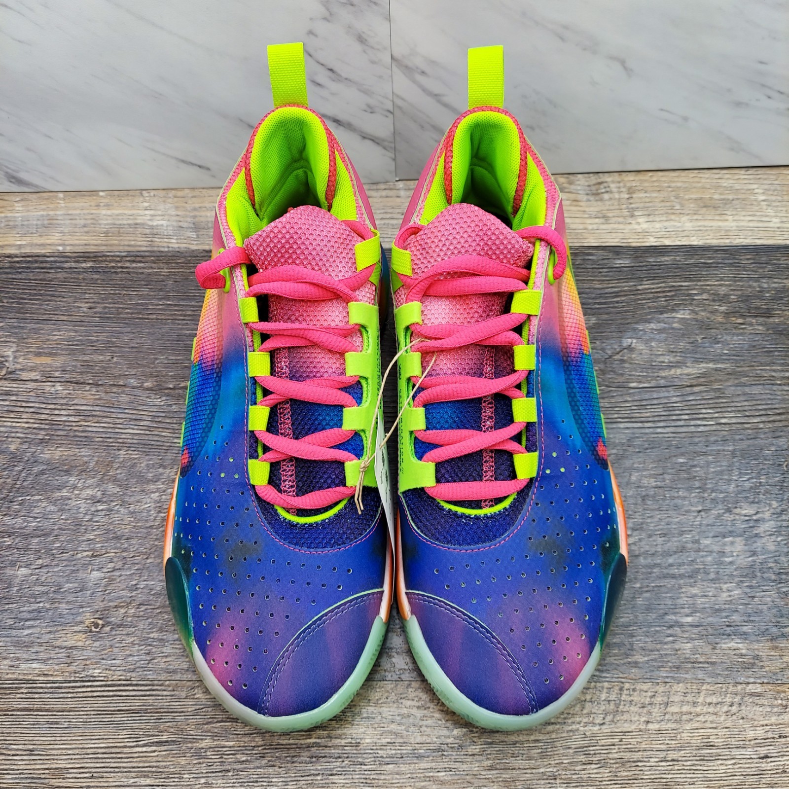 Adidas SM DON Issue 5 Tie Dye Multicolor Rare Limited Ed Shoes Mens 7 / Womens 8 image 3