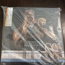Hot Toys 1/6 Scale Figure Chewbacca & Disassembled C-3PO MMS766 Star Wars