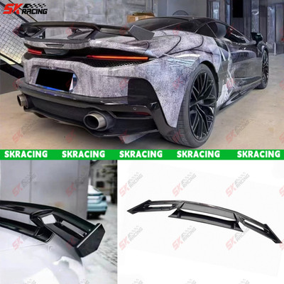 Carbon Fiber/Unpainted FRP/Forged Rear Spoiler Wing Fits For McLaren GT 2019-23