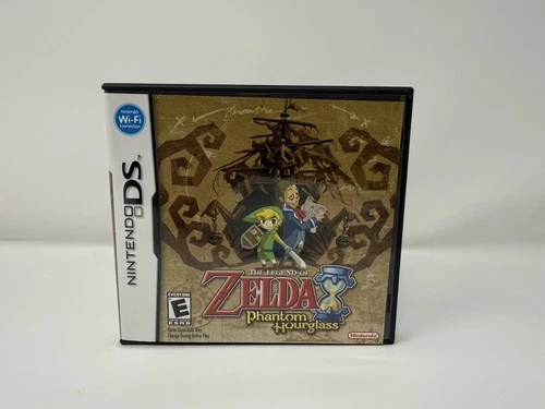 The Legend of Zelda: Phantom Hourglass (Nintendo DS, 2007) W/ Case - No Manual