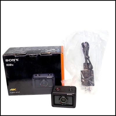 Sony Cyber-Shot DSC-RX0 II Digital Camera - Black Open Box