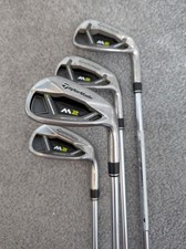 Taylormade M2 2017 Irons 7-PW Regular Flex Reax 88 Steel Shafts High Launch 