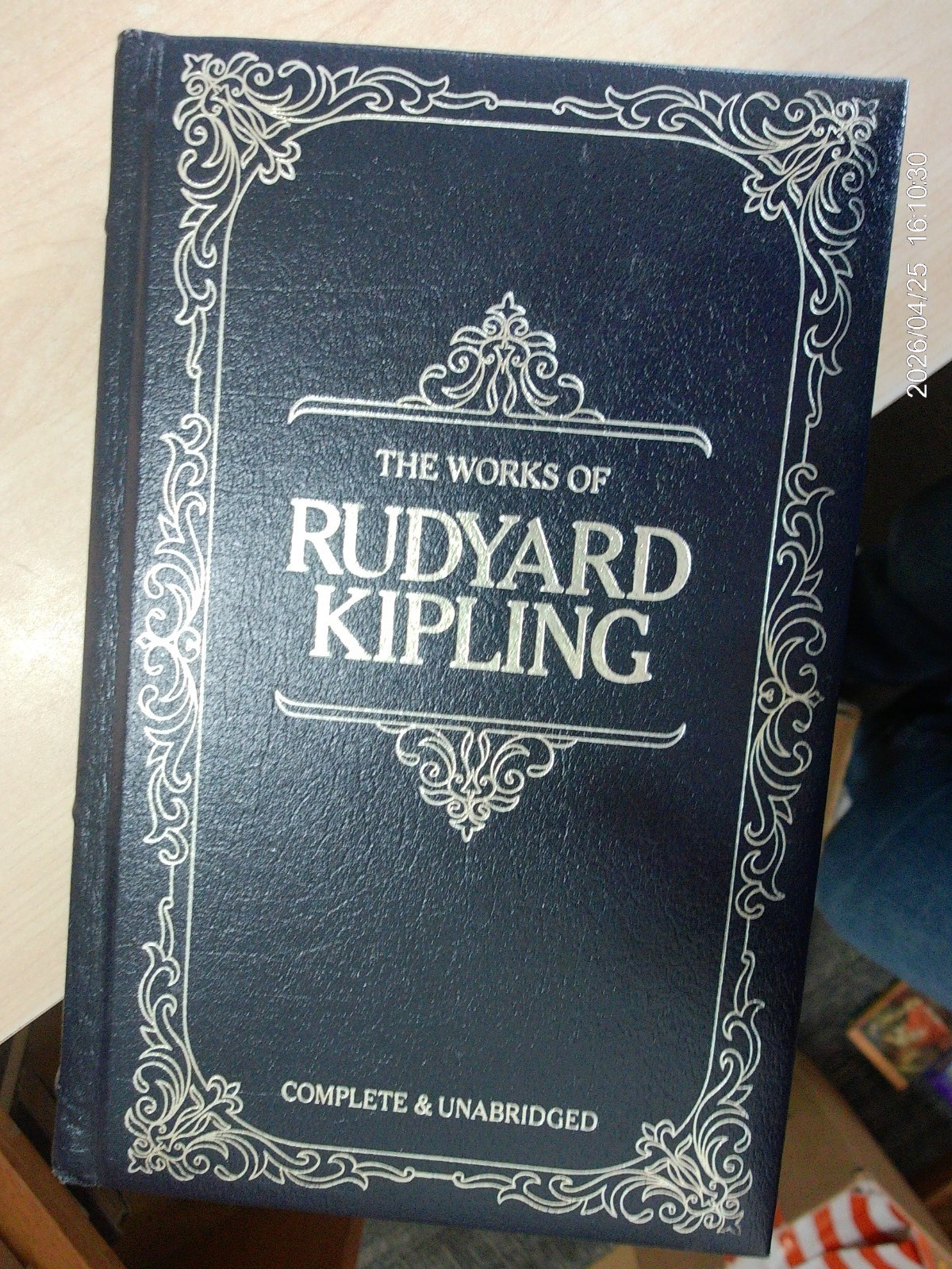 The Works of Rudyard Kipling Complete and Unabridged Bonded Leather 1984