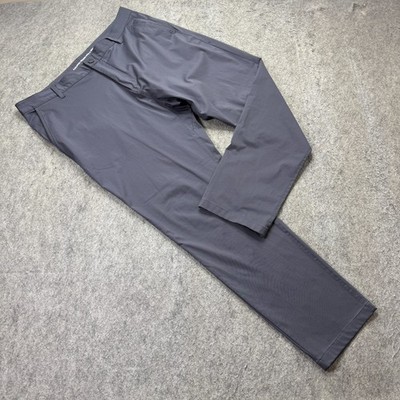 Rhone Commuter Pants Men 38 x 29 Blue Slim Tech Golf Chino 100036
