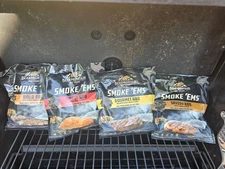 Bear Mountain Smoke'ems Packets 4 Flavors Give your food an unfair advantage.