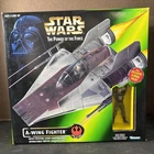 A-WING FIGHTER STAR WARS POWER FORCE POTF 1:18 ACTION FIGURE KENNER SEALED