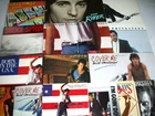 BRUCE SPRINGSTEEN VINYL RECORD LOT (6) LPs, (3) 12" DANCE SINGLES & (7) 45s w/PS