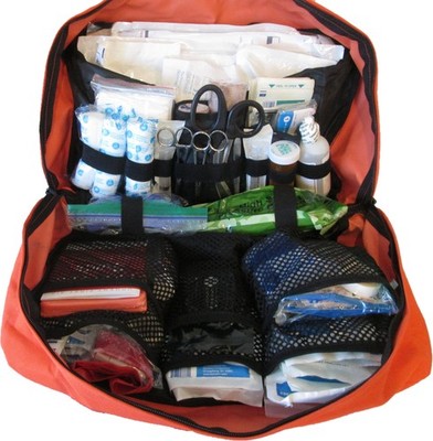 Master Medical EMT Trauma First Aid Kit - Fully Stocked